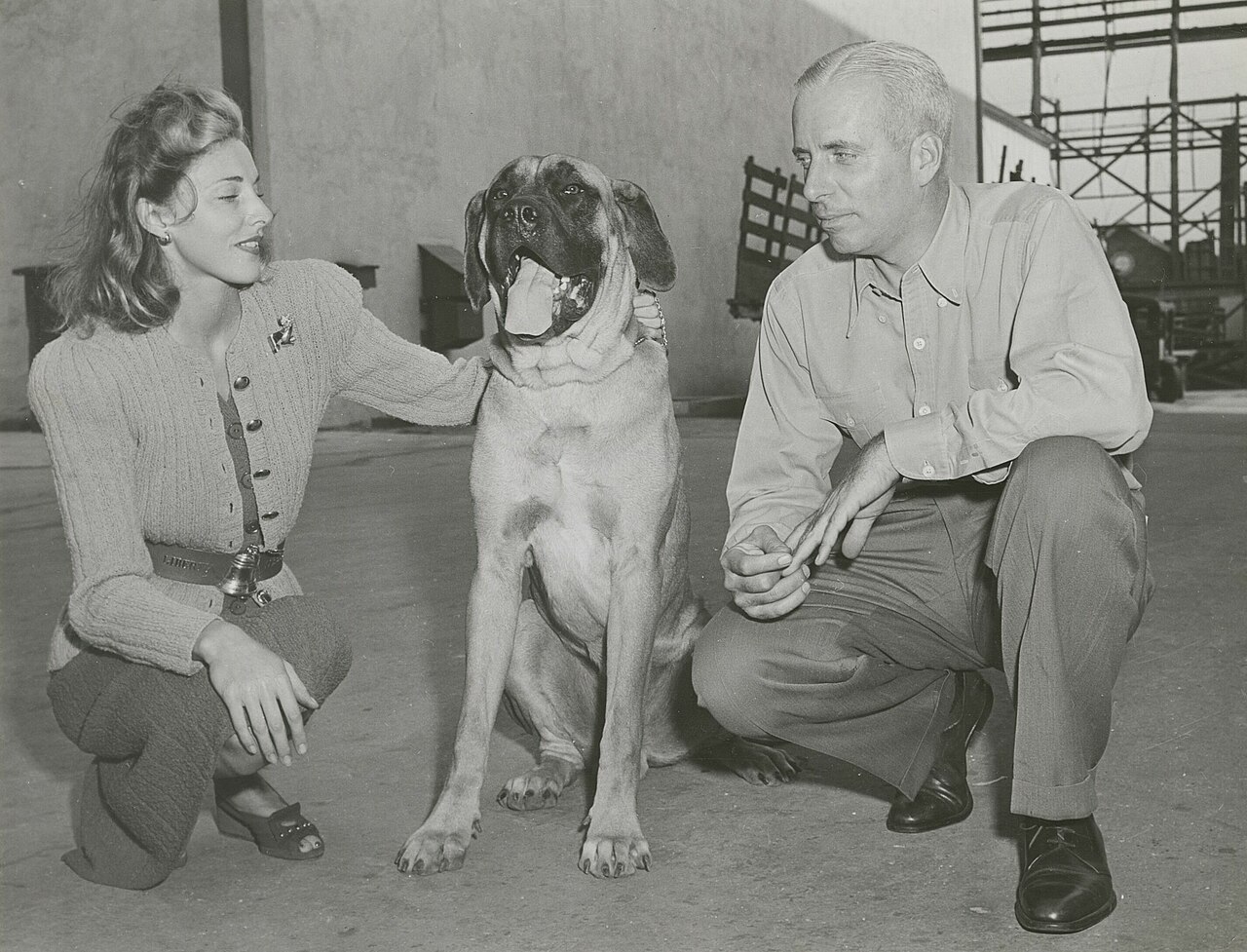 Slim Keith and her ex-husband, Howard Hawks, in 1942