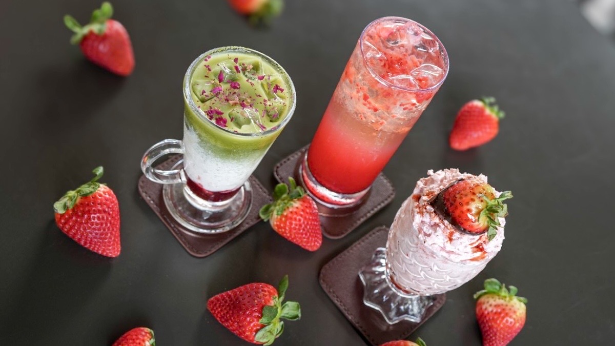 Delectable specialty drinks from the Marriott Café Bakery