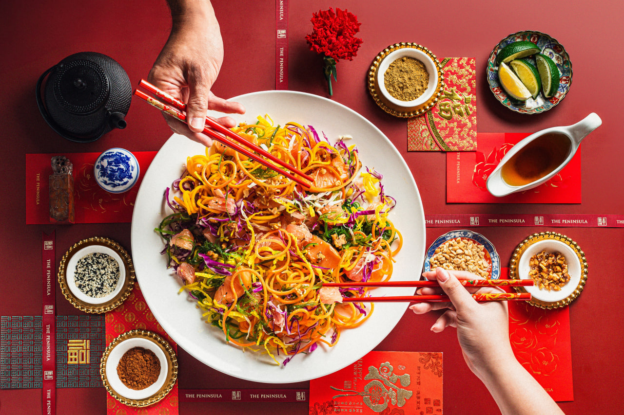 The Peninsula Manila will hold a traditional Lo Hei tossing, too