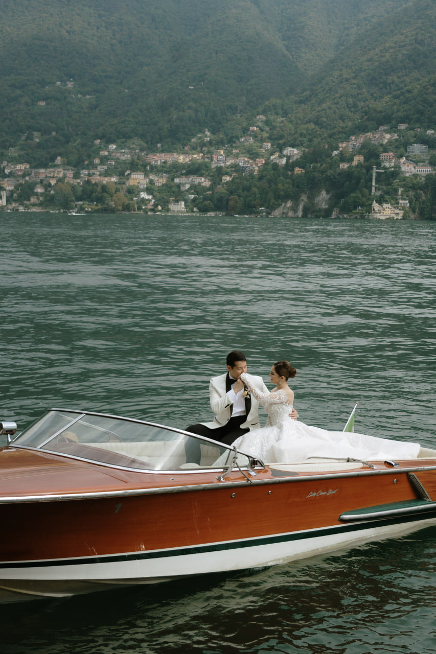 Krizian Navarro And Mark Lawrence Tan (Shen and Macky) got married at the scenic Lake Como in Italy