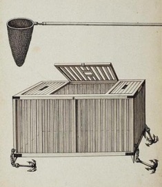 An illustration of Villepreux-Power’s “power cage”