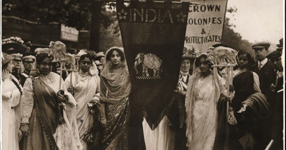 Indian suffragettes in 1911