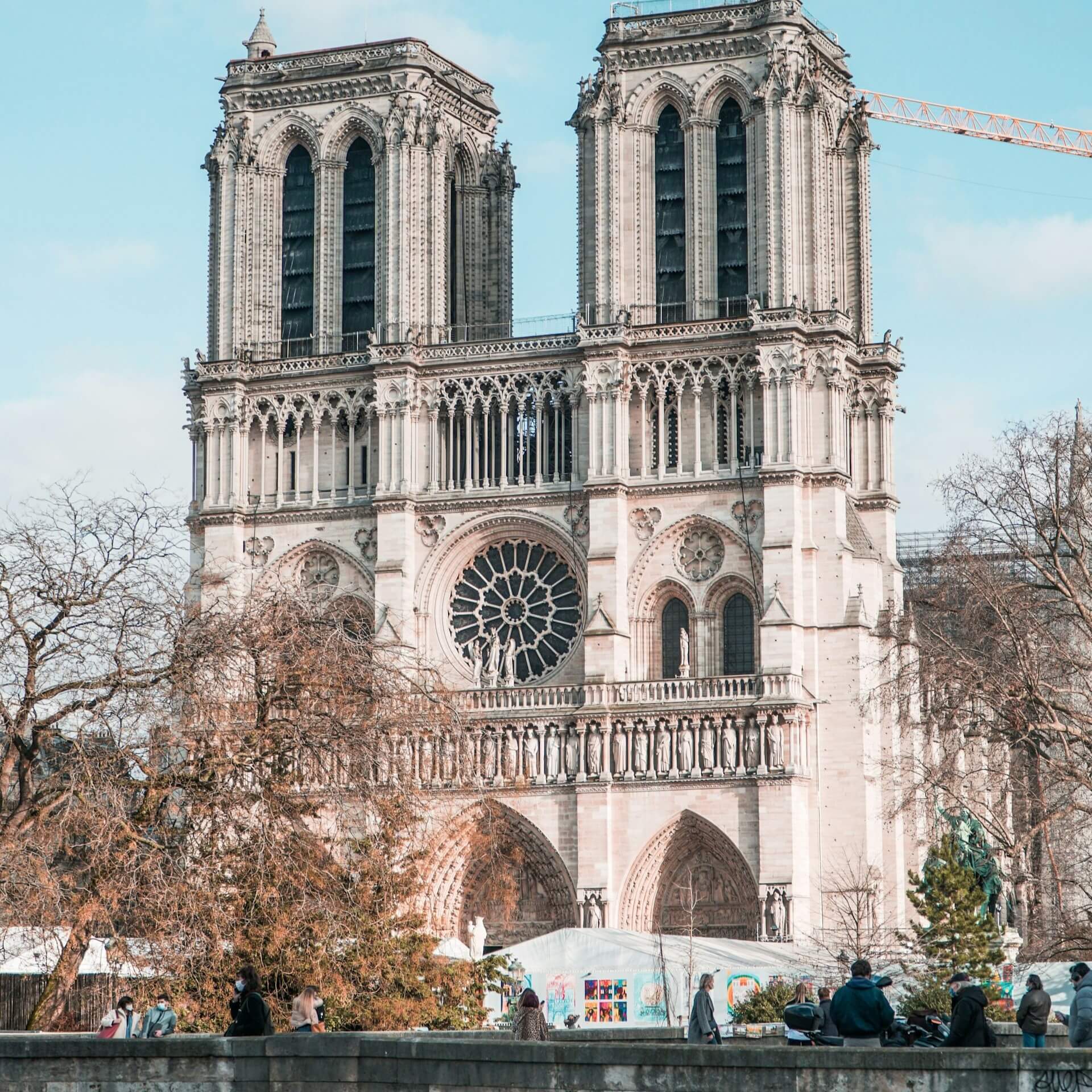 Notre-Dame’s restoration efforts have made great progress over the past five years