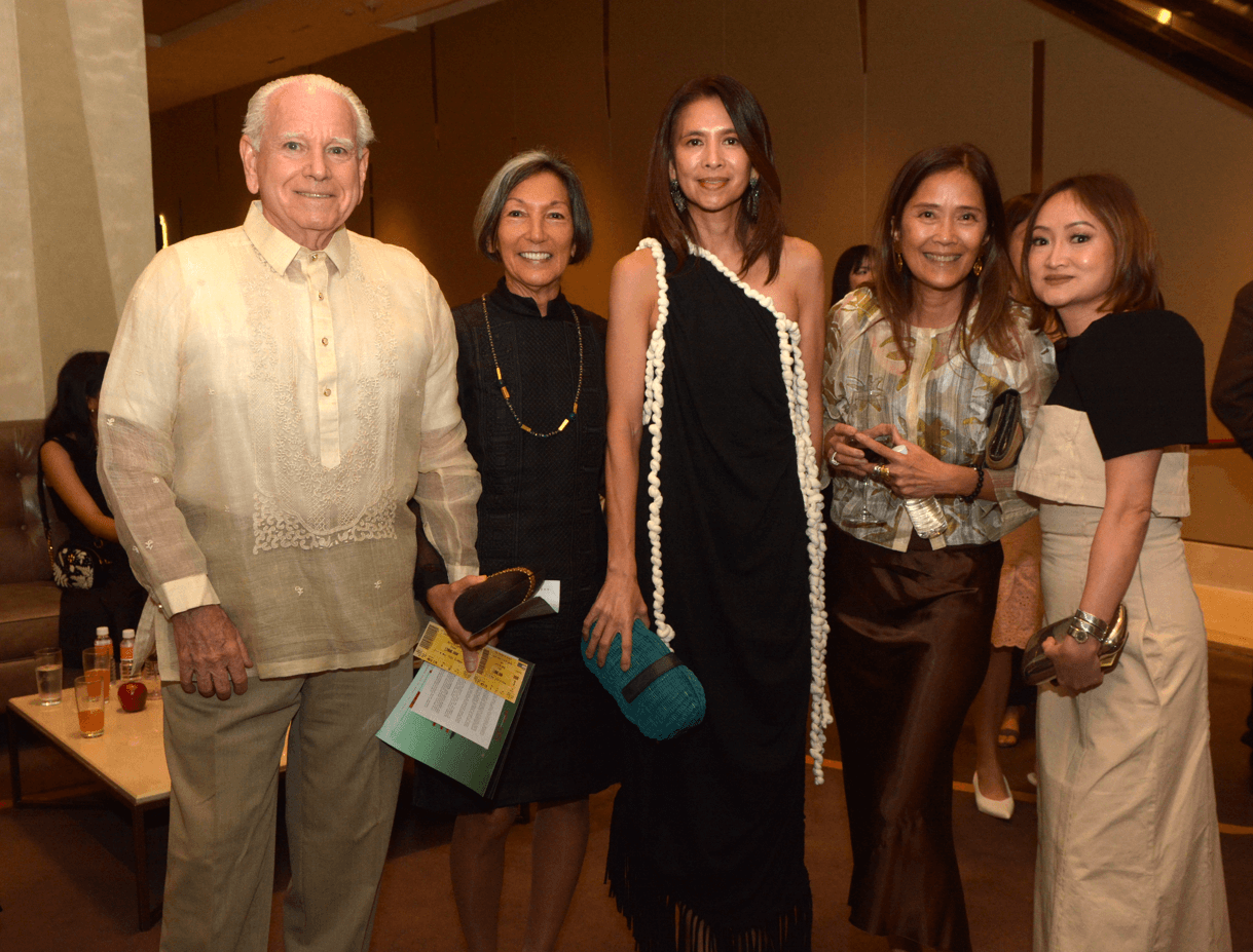 L-R: Paul and Sandra Palou, Trickie Lopa, Ria Augousti, and Kate Torralba