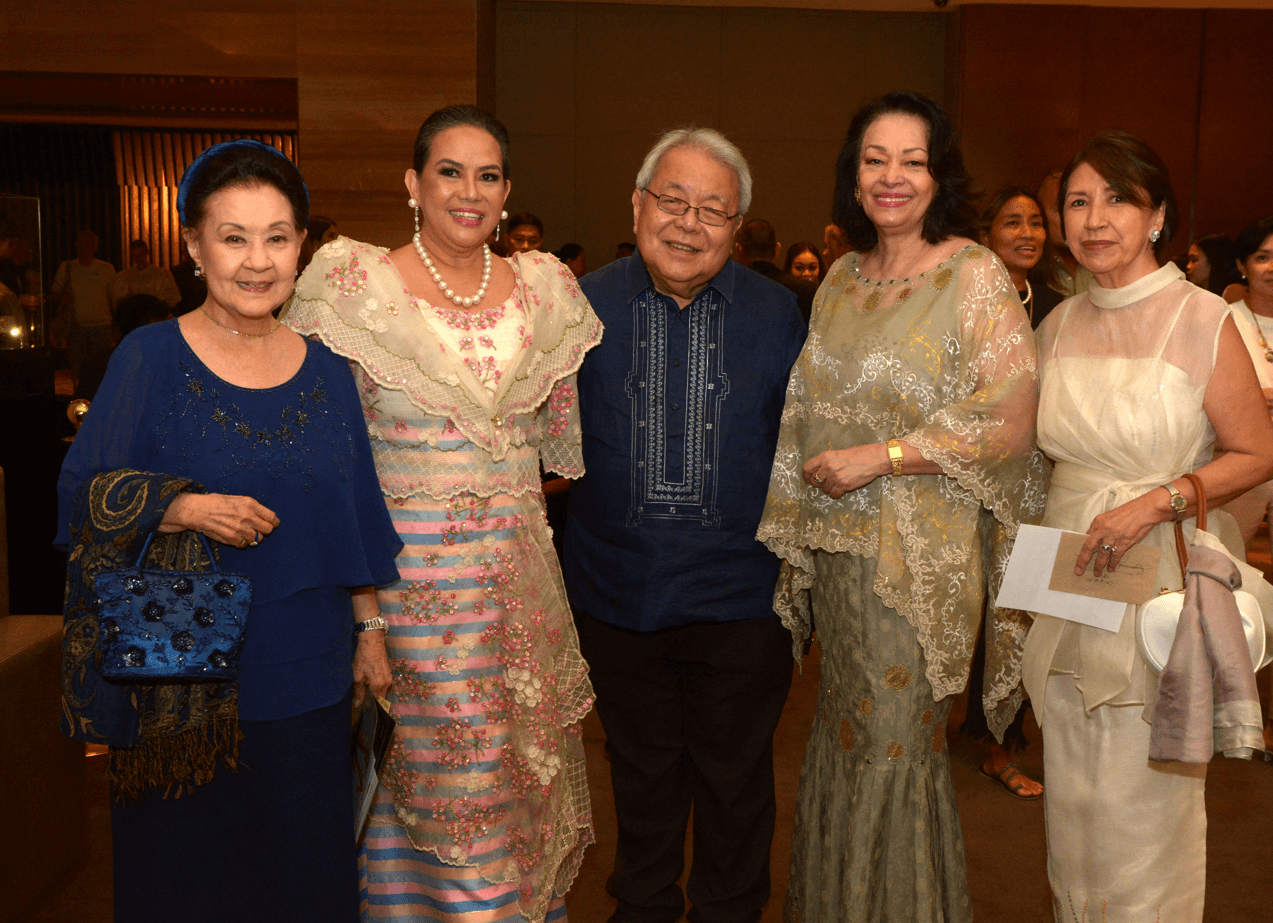 Nenuca Blardony, BP's Kathleen Liechtenstein, Maurice Lim, Ping Valencia, and Evelyn Romualdez