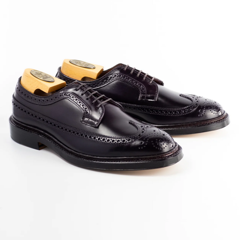 Alden’s “975 Long Wing Blucher” (in Shell Cordovan)/Photos from the Alden website