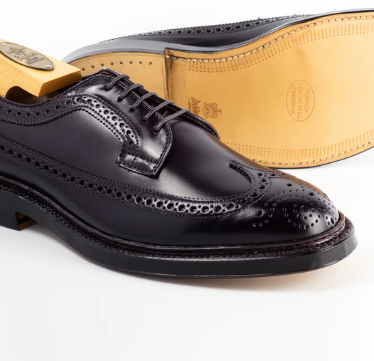 Alden’s “975 Long Wing Blucher” (in Shell Cordovan)/Photos from the Alden website