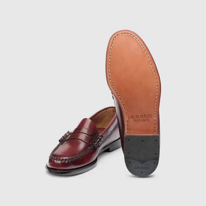 G.H. Bass’ “Larson Weejuns” loafer in wine/Photos from the G.H. Bass website