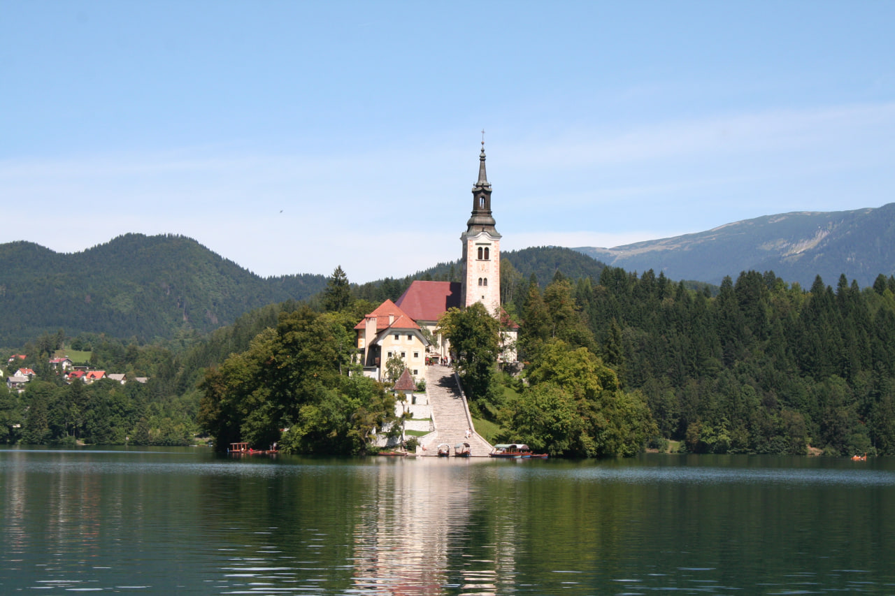 Lake Bled’s Church of the Assumption in Slovenia