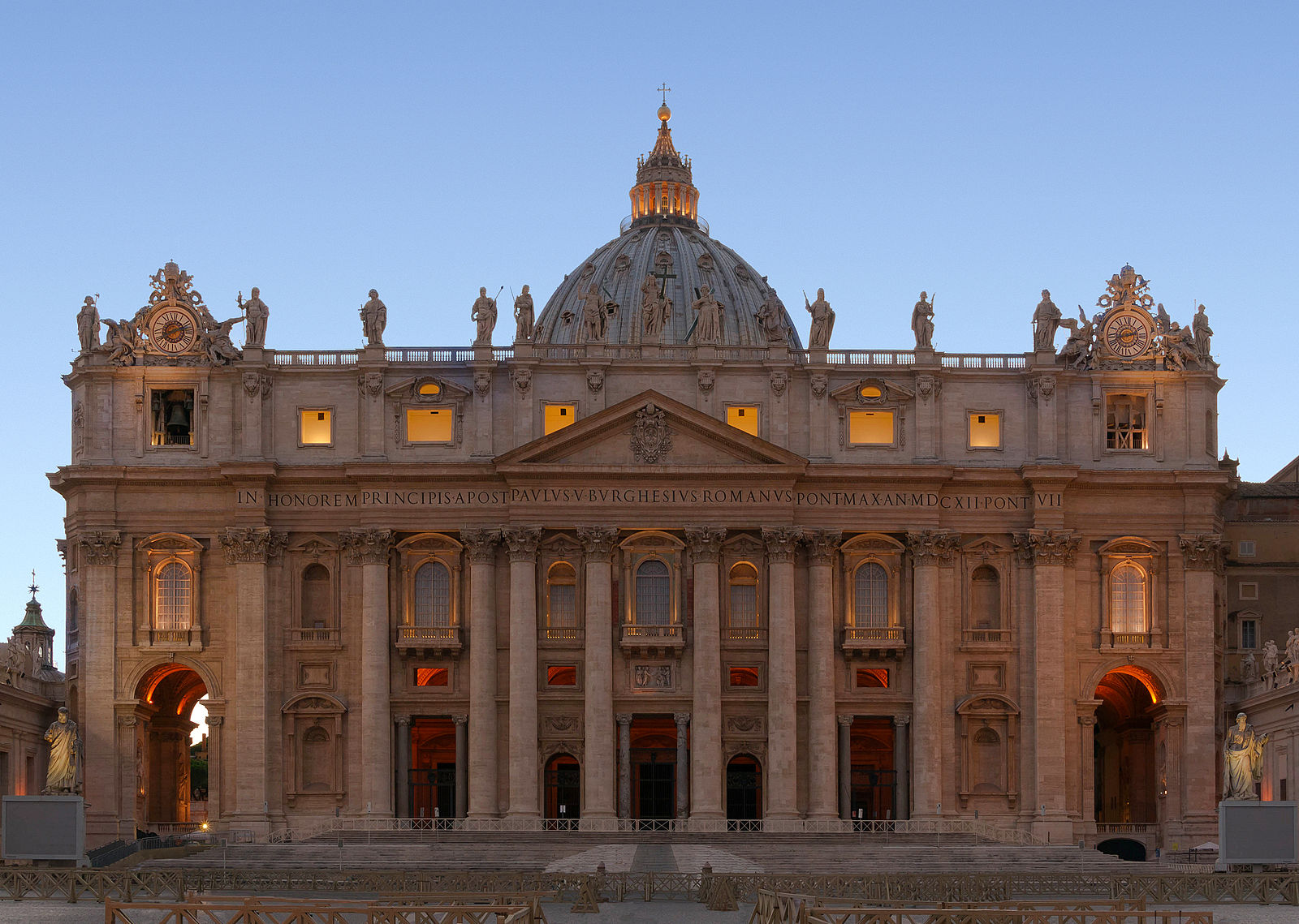 St. Peter’s Basilica is one of the world’s most beautiful churches