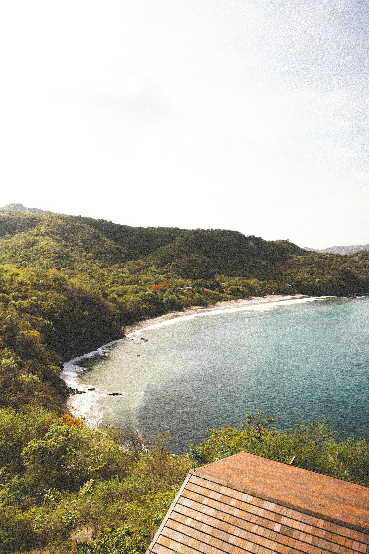 Ocean bay in Costa Rica