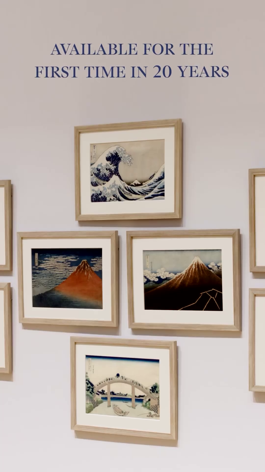 A complete set of Hokusai's 36 Views of Mount Fuji is available for the first time in 20 years