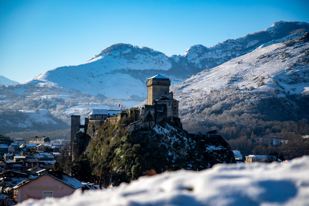 The Château Fort de Lourdes has an defensive architectural history dating back 1,000 years