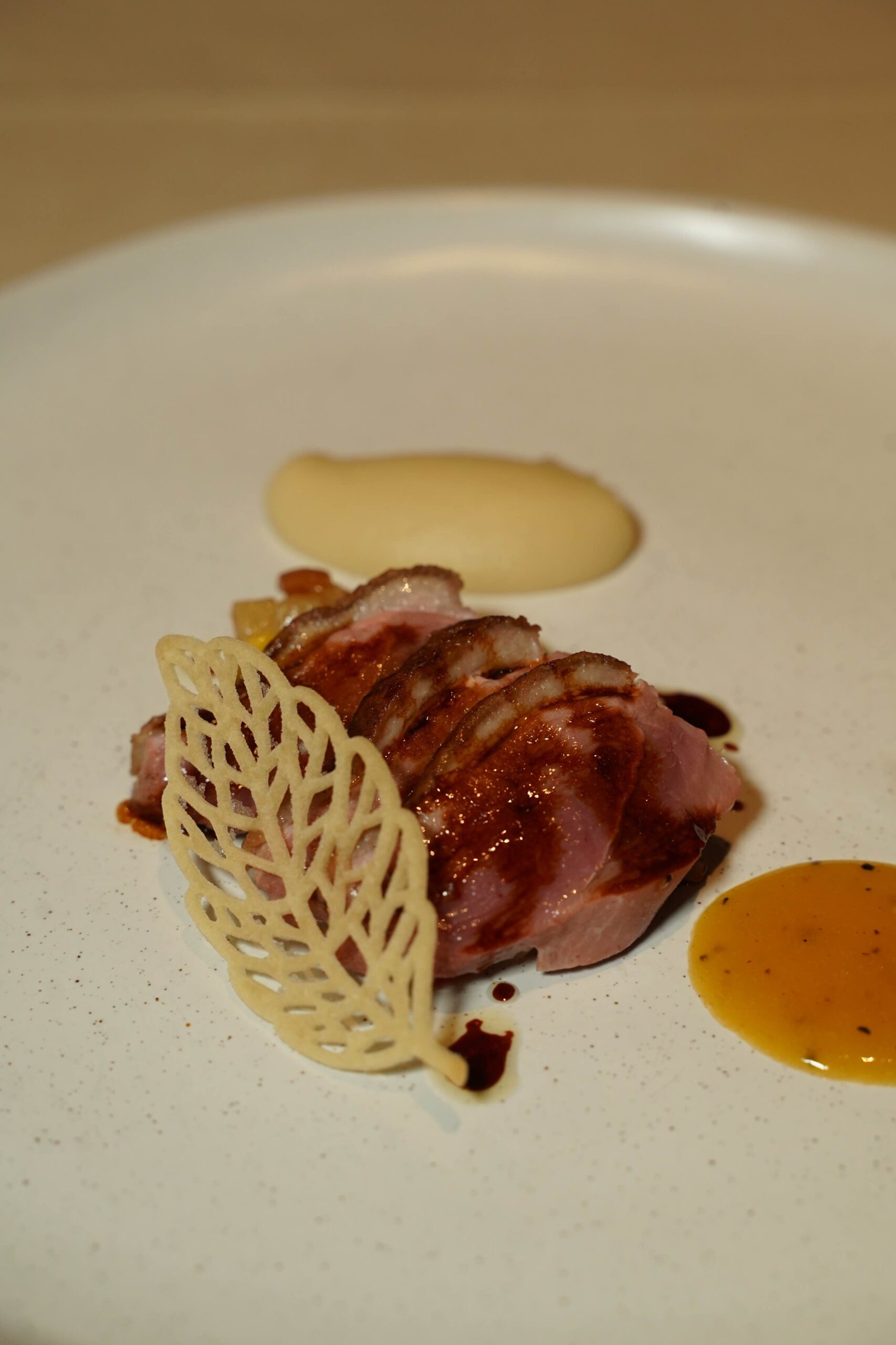 Duck with Quince and Langka
