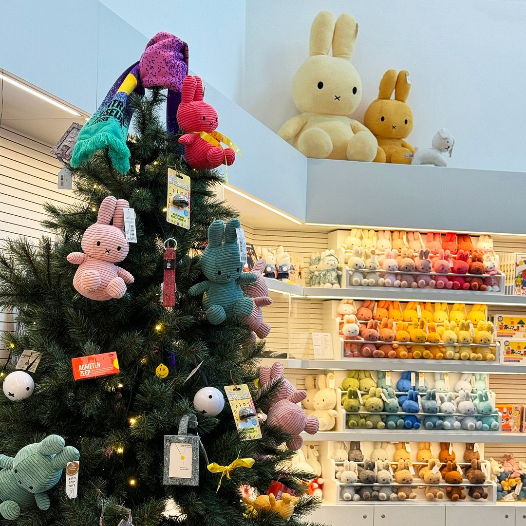 Souvenirs at the Miffy Museum gift shop