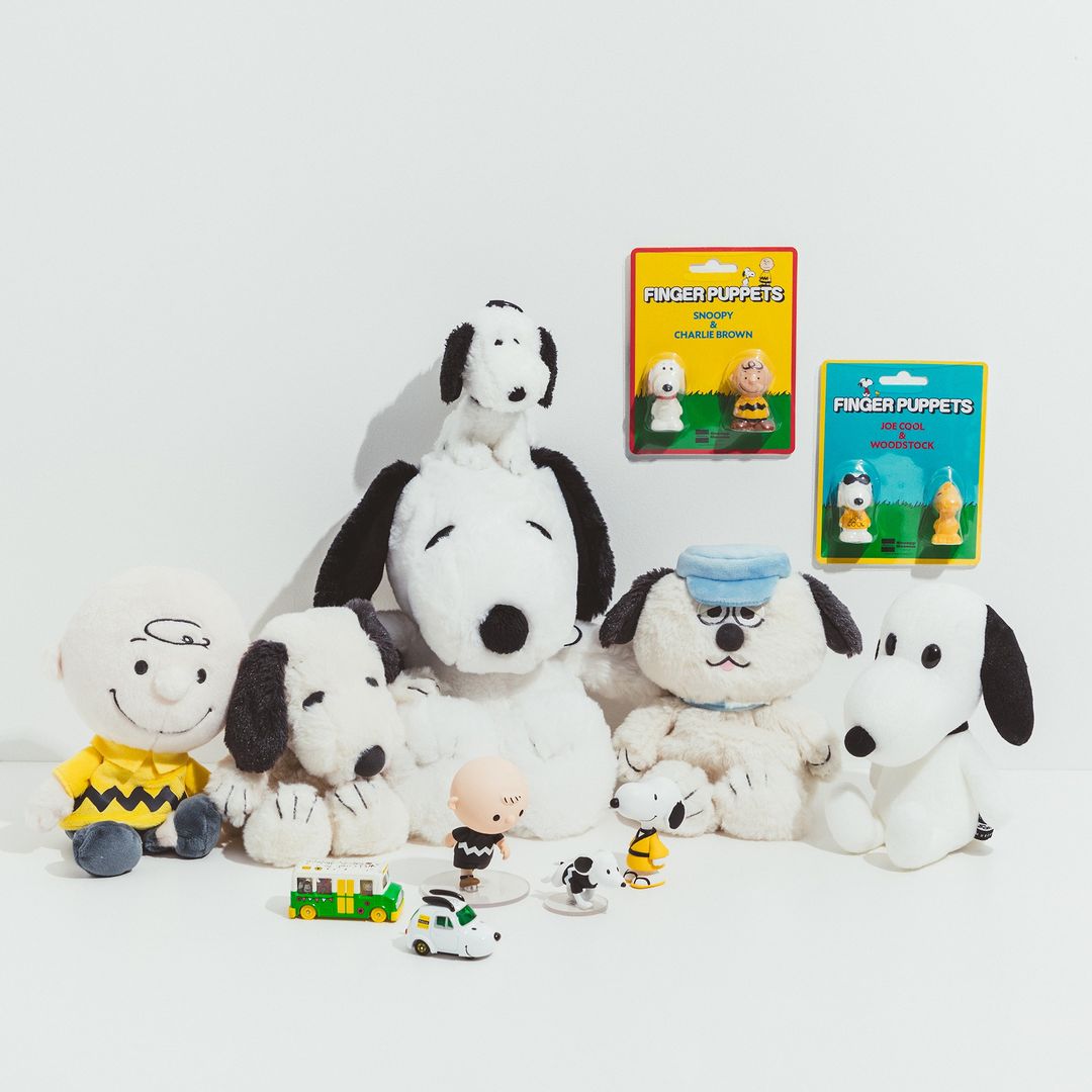 Adorable merchandise for the Snoopy Museum