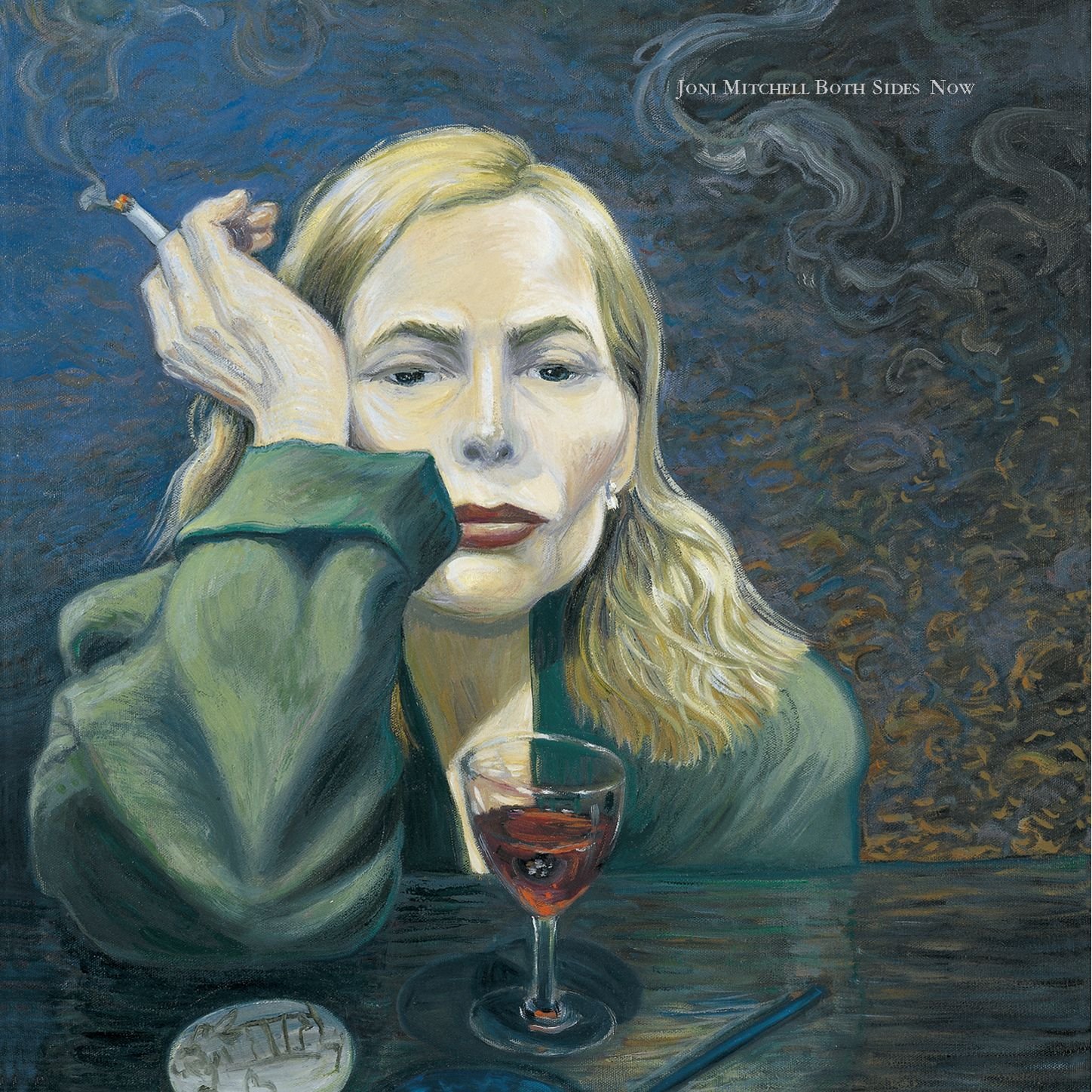 Joni Mitchell’s self-portrait featured in her 2000 album, “Both Sides Now”/Photo from the Amazon website