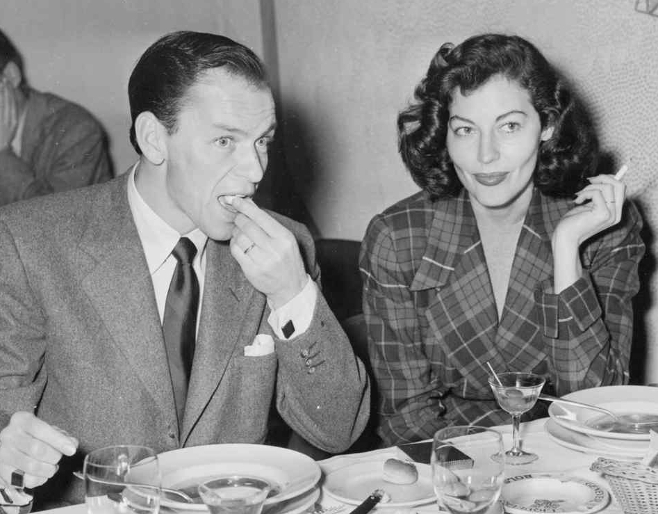 Frank Sinatra and Ava Gardner in 1951