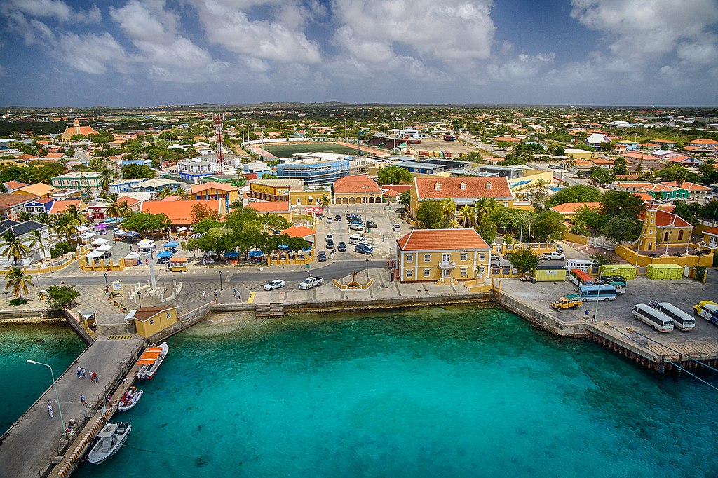 Kralendijk is Bonaire Island’s capital city and is a popular cruise ship stop