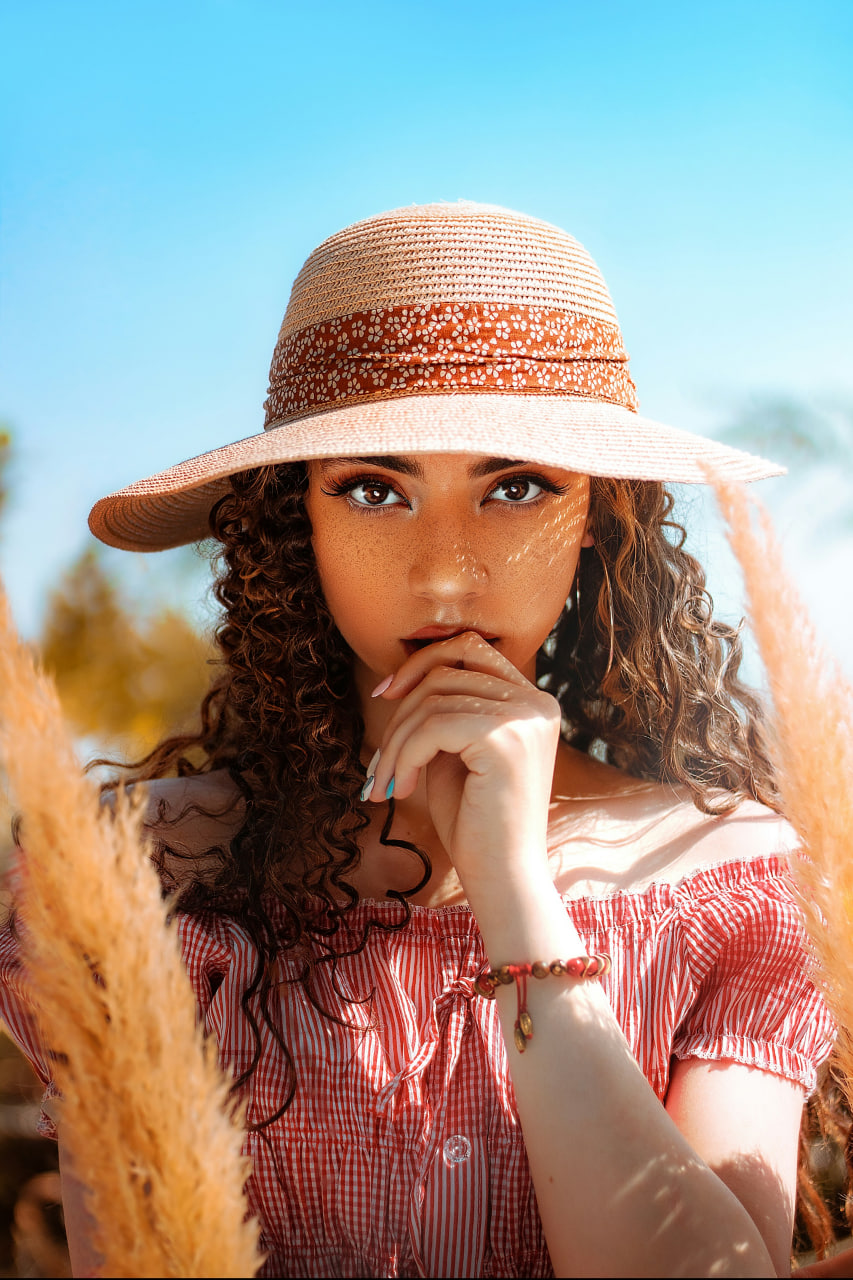 Wear a hat when you are outdoors to lessen heat and UV exposure