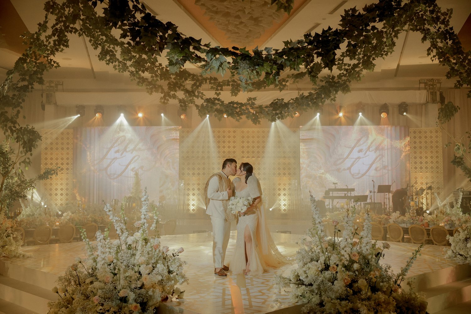 Lea Villena and Lakhi Siap celebrate their forever love with a multicultural ceremony