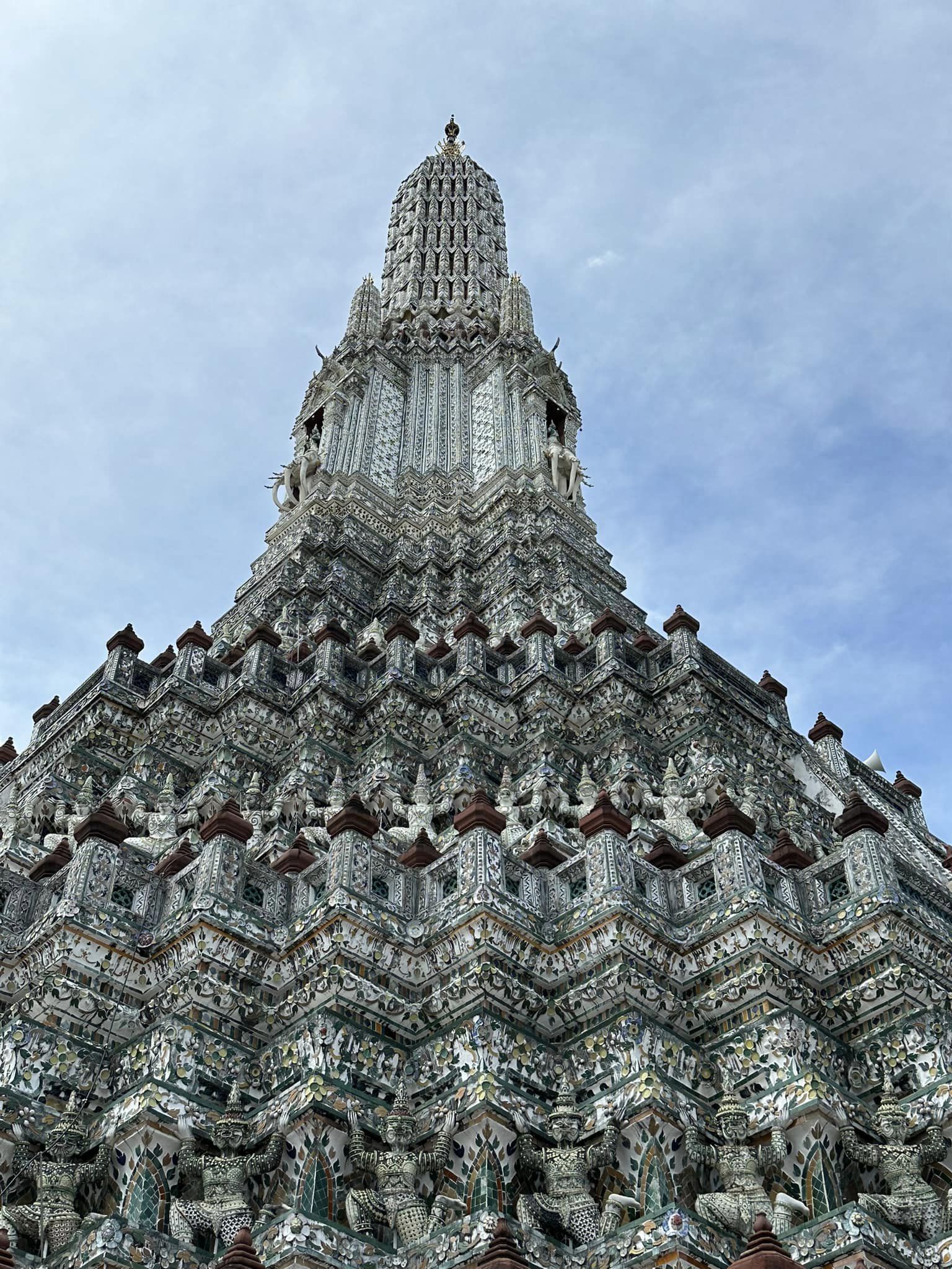 The Wat Arun’s spires is one of Thailand’s iconic landmarks