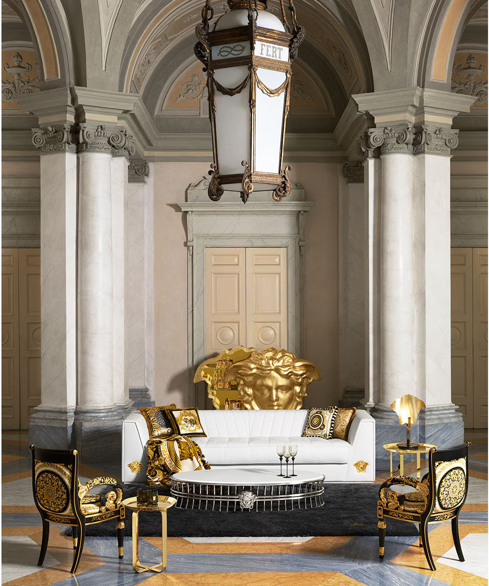 Opulence and extravagance reigns supreme in Versace’s Home collections/Photos from the Versace website