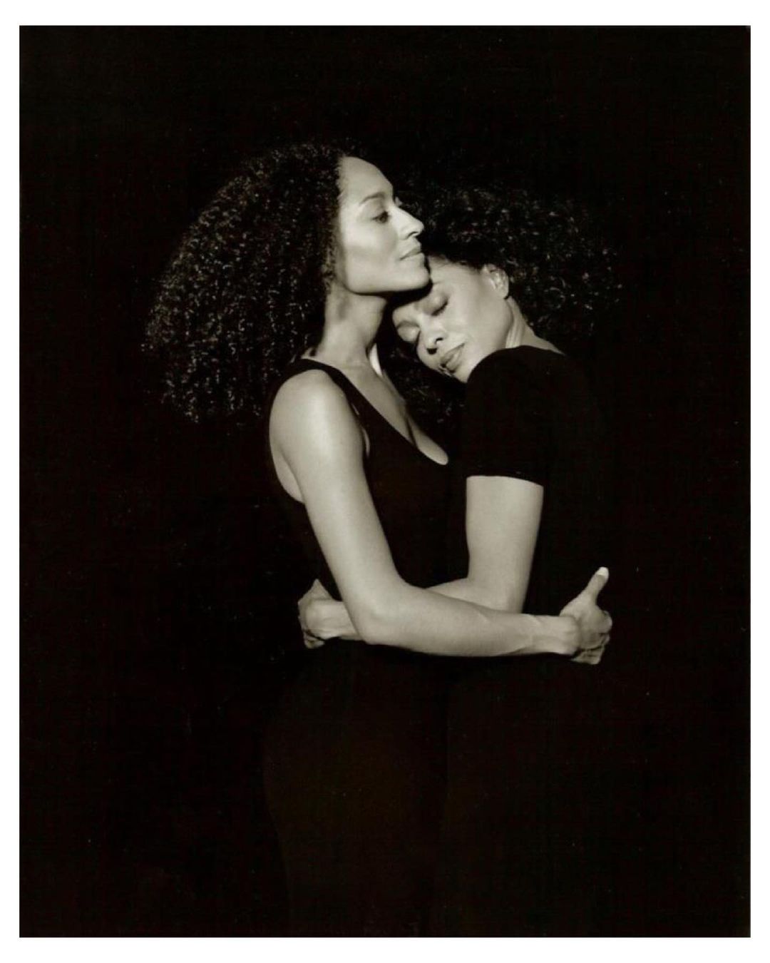 Diana Ross with her daughter Tracee Ellis Ross