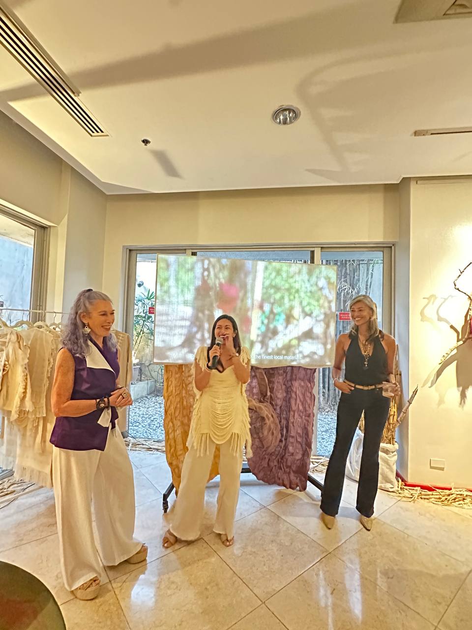 Bea Roxas, Adrienne Charuel, and Clair Barberis explain what “Heritage In Bloom” is about