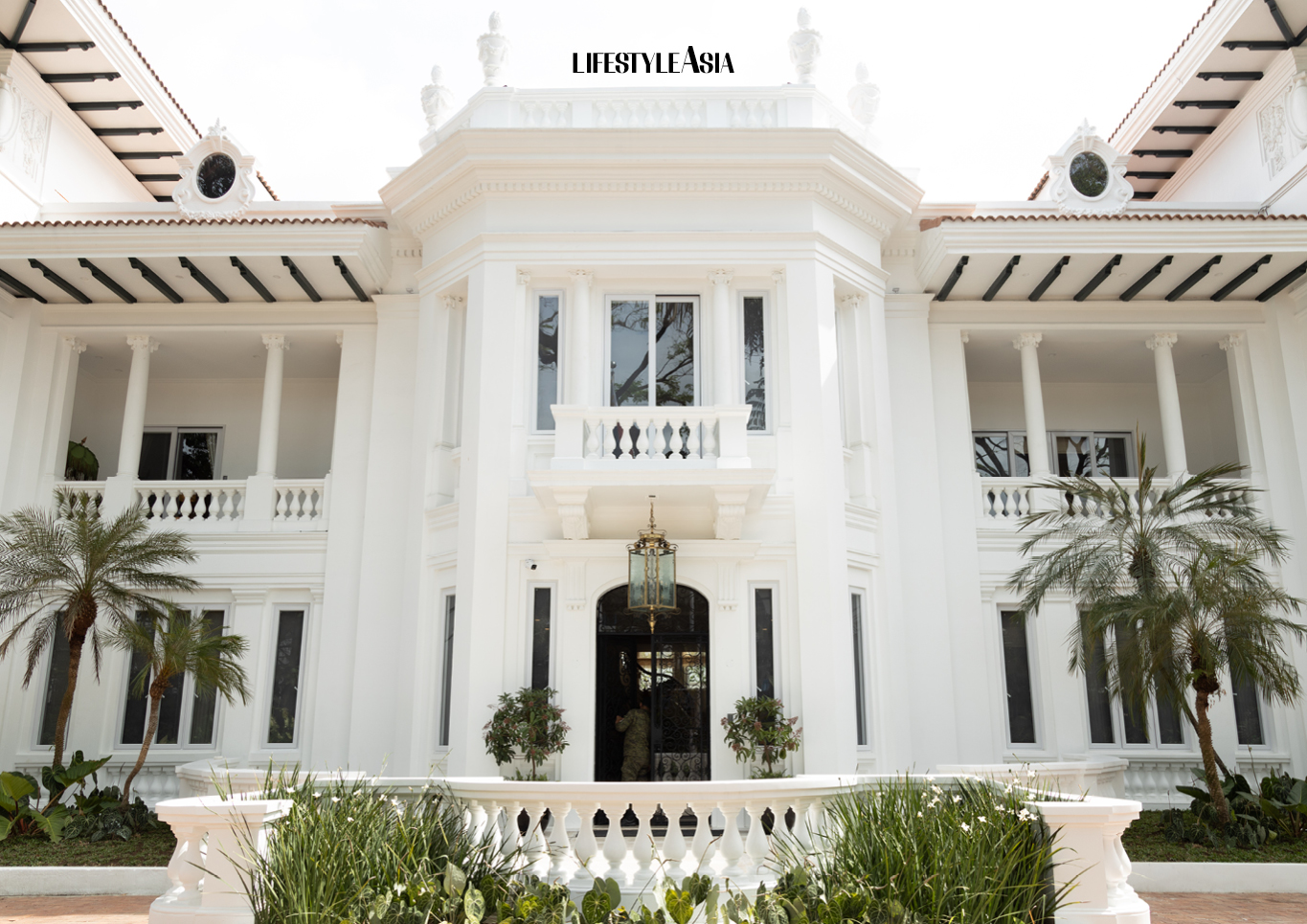 TOP LEFT: The McArthur Room; TOP RIGHT: Aguinaldo Hall; BOTTOM LEFT: The facade of Laperal Mansion; BOTTOM RIGHT: The Magellan Room