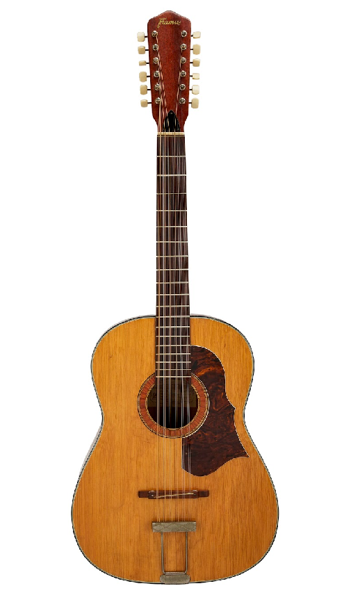 John Lennon's Framus Hootenanny 12-string acoustic guitar