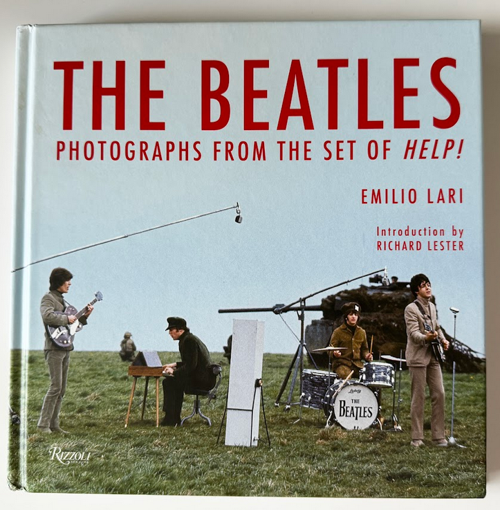 Close-ups of the guitar, and the photo book it comes with, "The Beatles: Photographs from the Set of 'Help!'" book by Emilio Lari