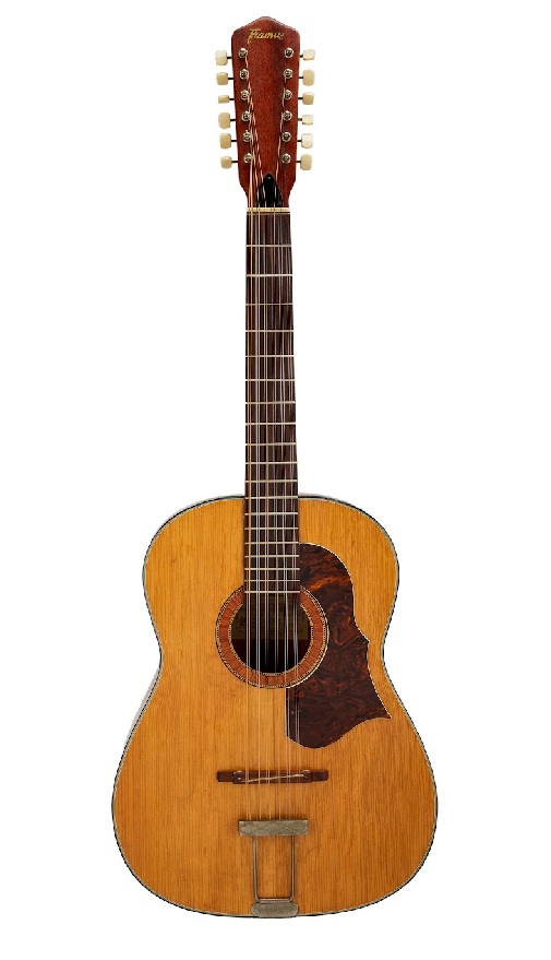 John Lennon's 1964 Framus Hootenanny acoustic guitar