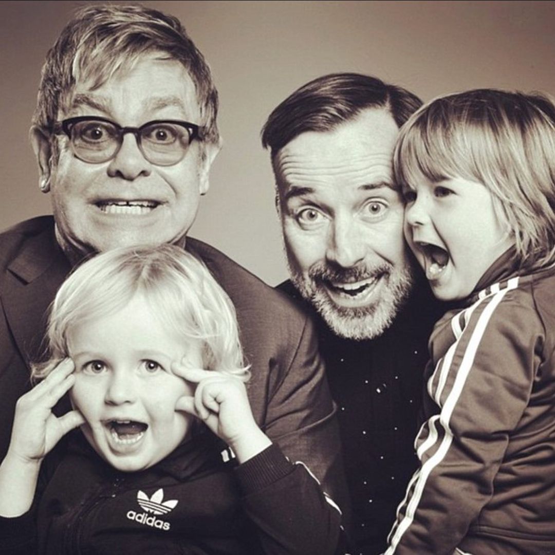 Elton John and David Furnish share two kids together, Zachary and Elijah