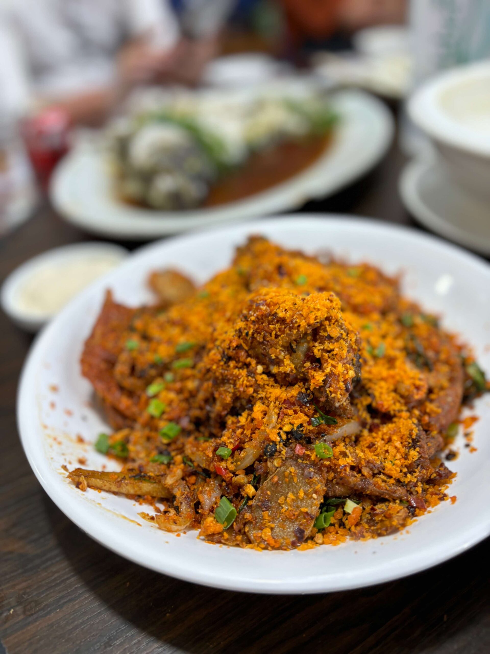 So Bor Kee Hong Kong Fried Mantle Shrimp with Chili and Salt