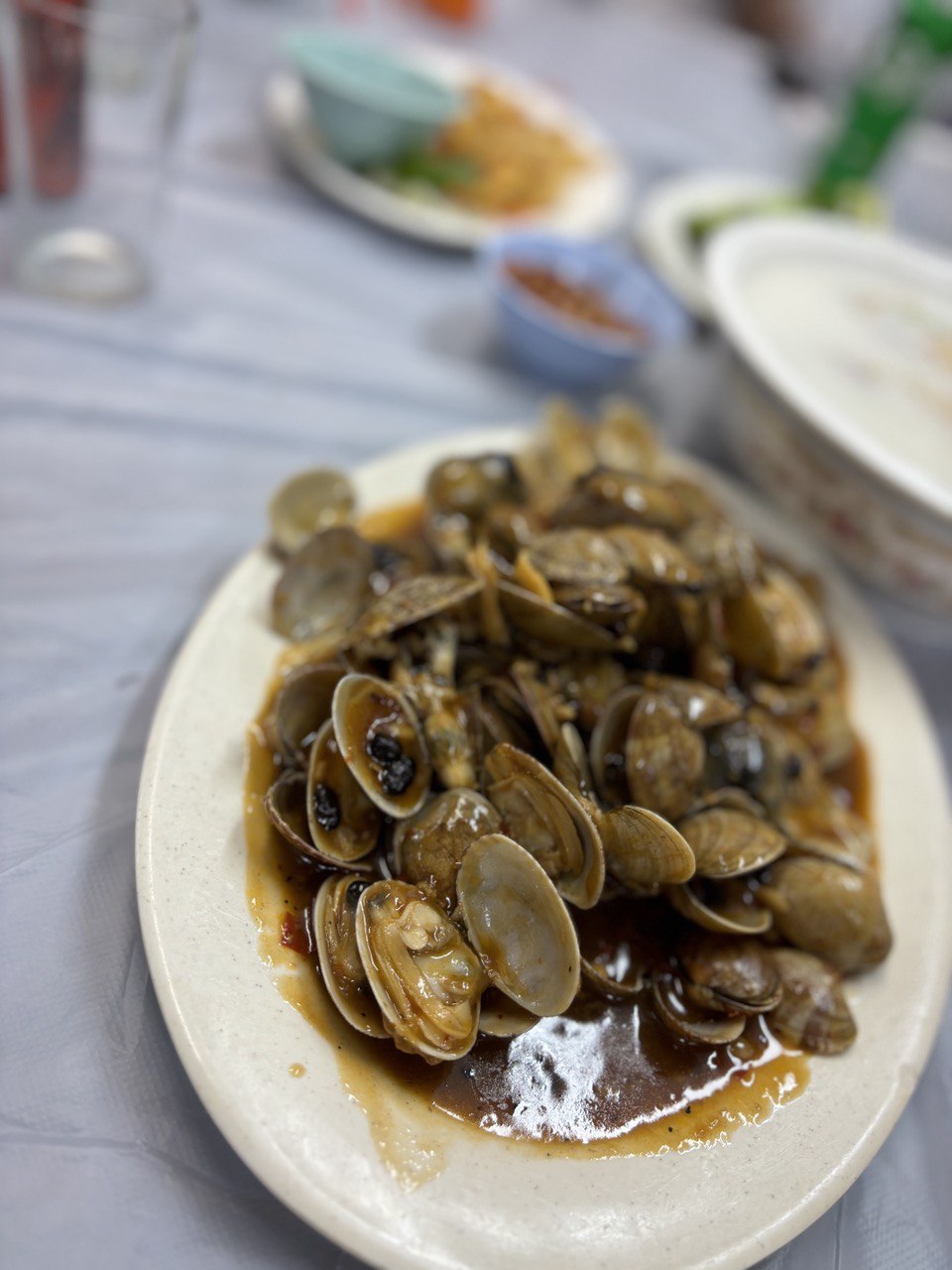 Taiyuan Street Restaurant Fried Clams with Black Bean Sauce