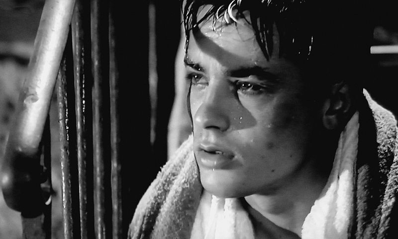 Alain Delon in "Rocco and His Brothers"