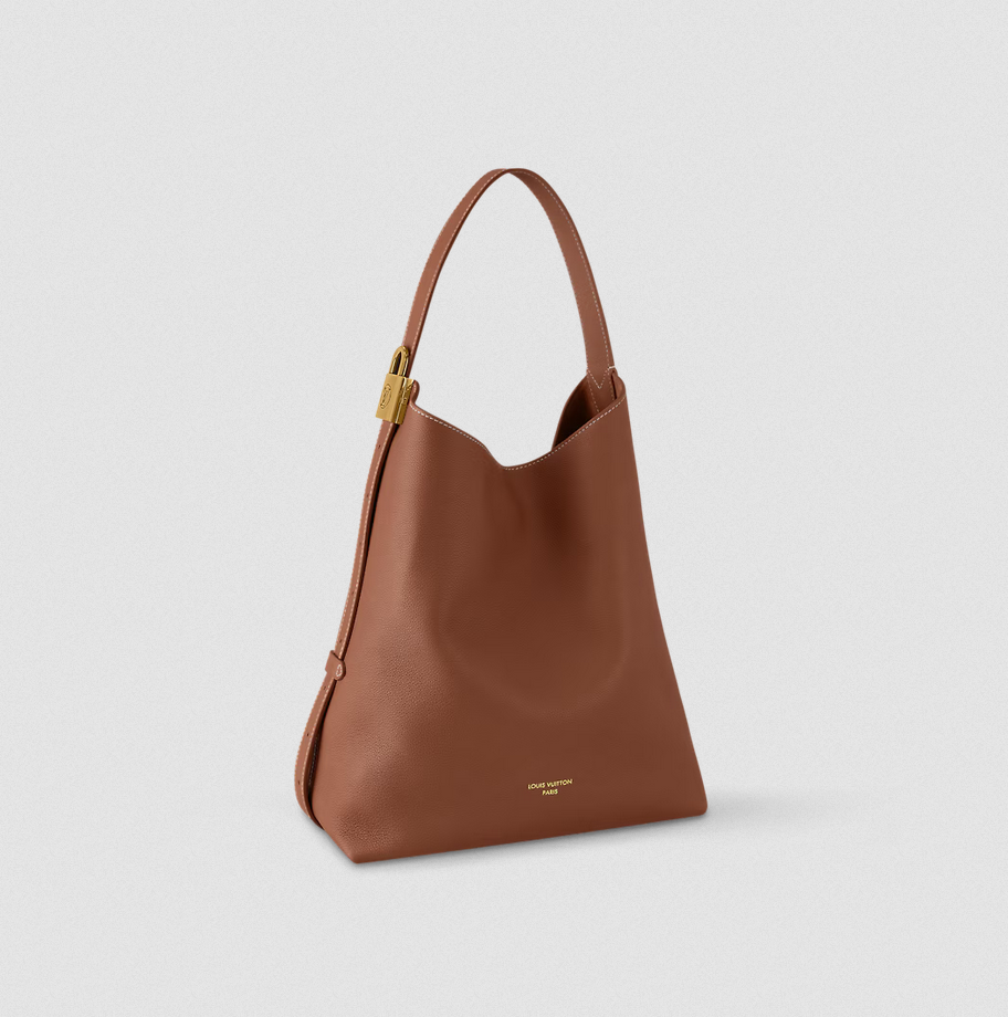 Louis Vuitton's Low Key Hobo MM in Cognac