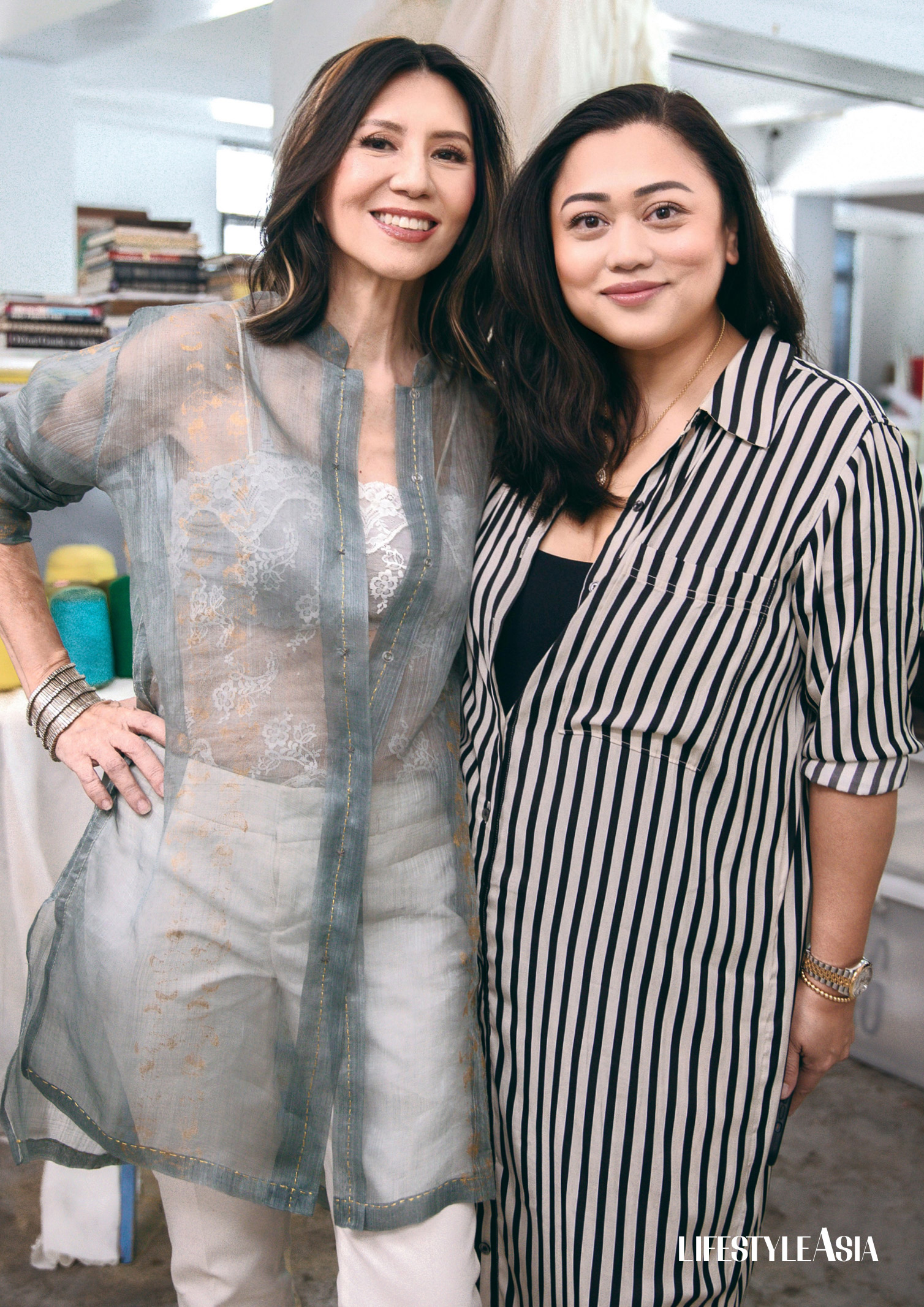 Lulu Tan-Gan with Lifestyle Asia editor-in-chief, Candy Dizon