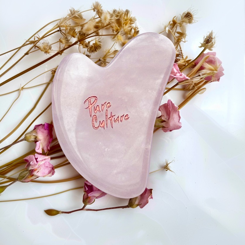 The Pure Culture Rose Quartz Phoenix Gua Sha wellness