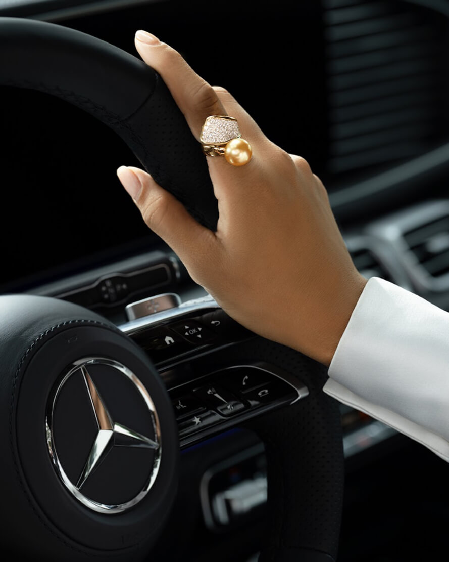 Take a Golden Journey with Jewelmer and Mercedes-Benz