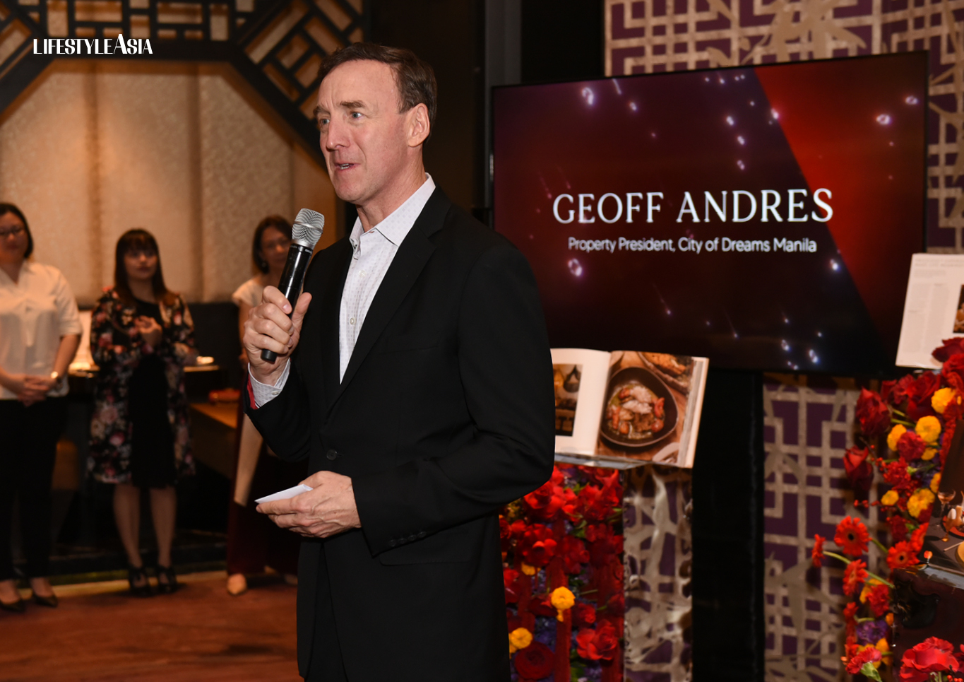 City of Dreams Manila Property President, Geoff Andres