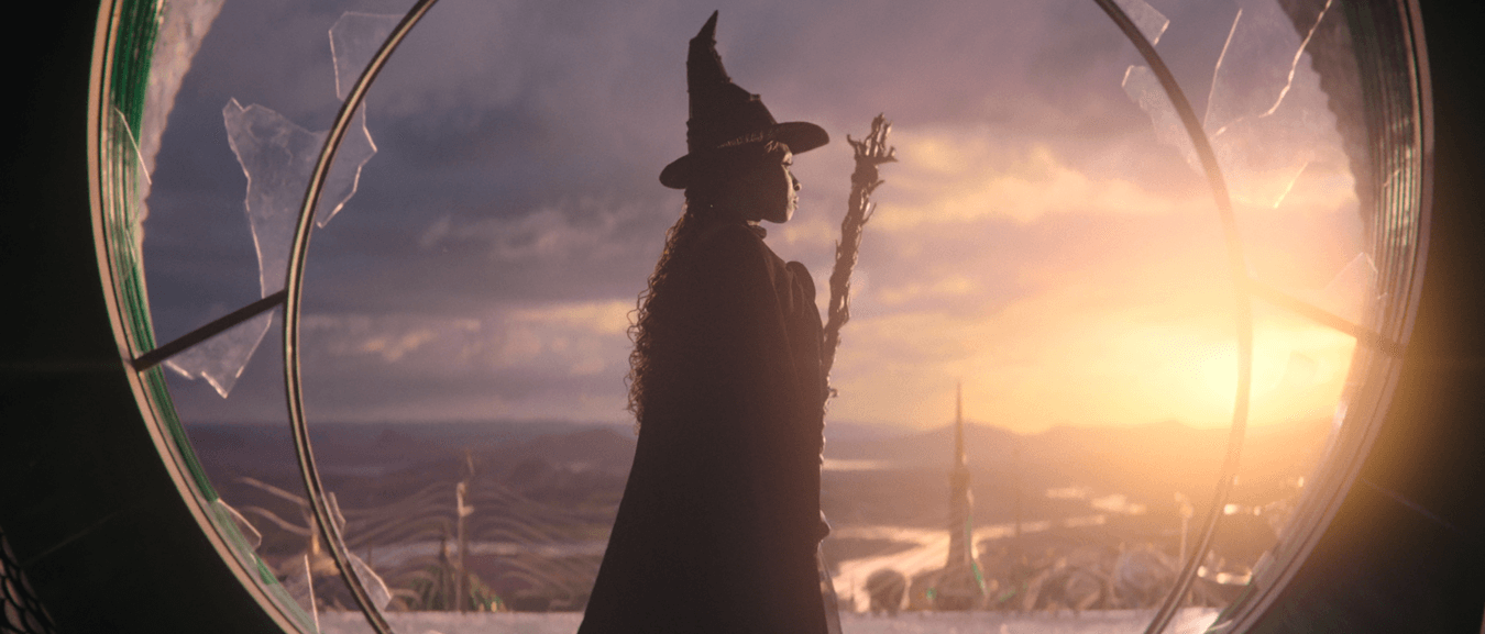 Cynthia Erivo as Elphaba in the featurette