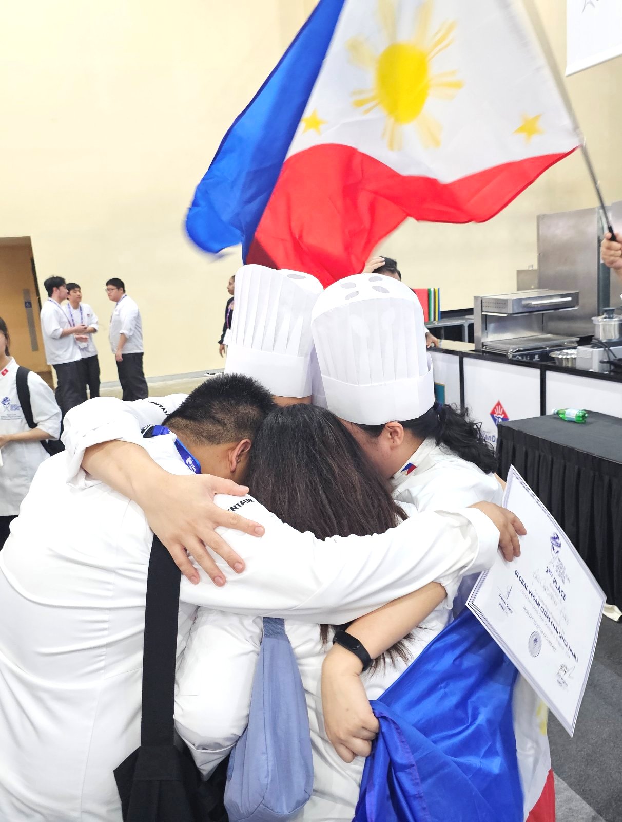 Philippine LTB Culinary Team Photo for Both Global Vegan Chefs and Global Chefs Challenge 