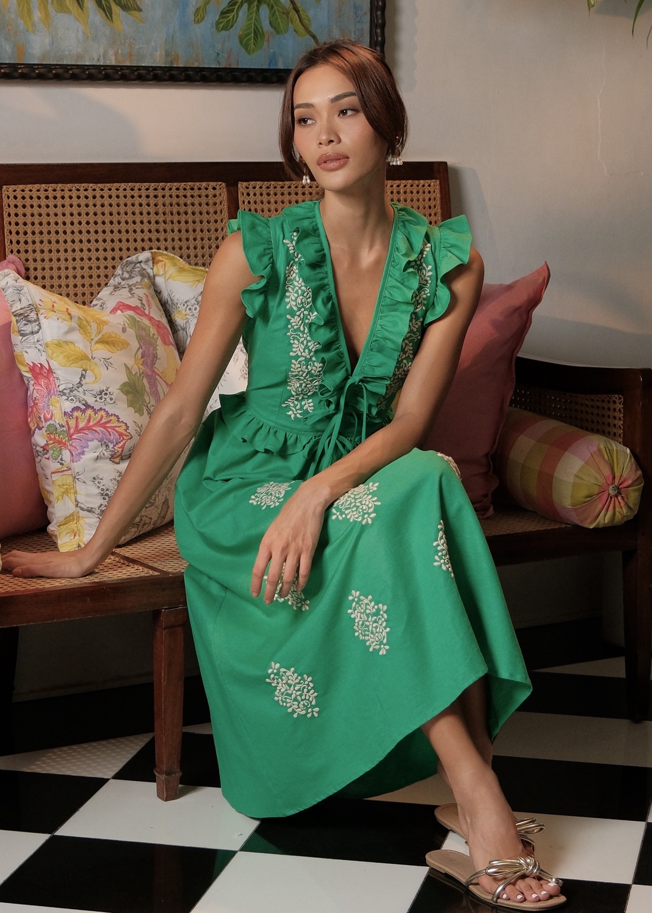 Hand-Embroidered Resort Wear Crafted By All-Women Artisans