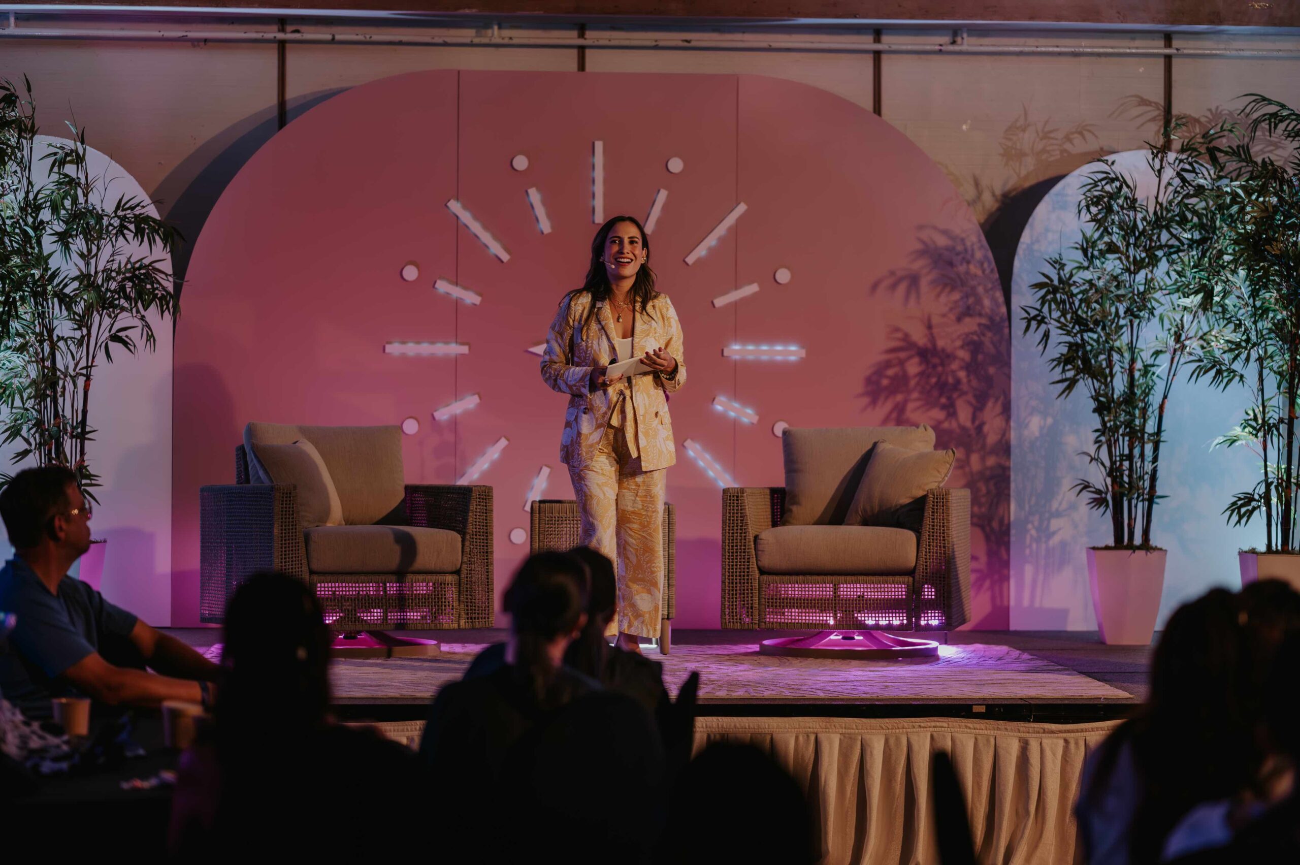 Stephanie Zubiri as the keynote speaker during INA Wellfest 2024 in Guam