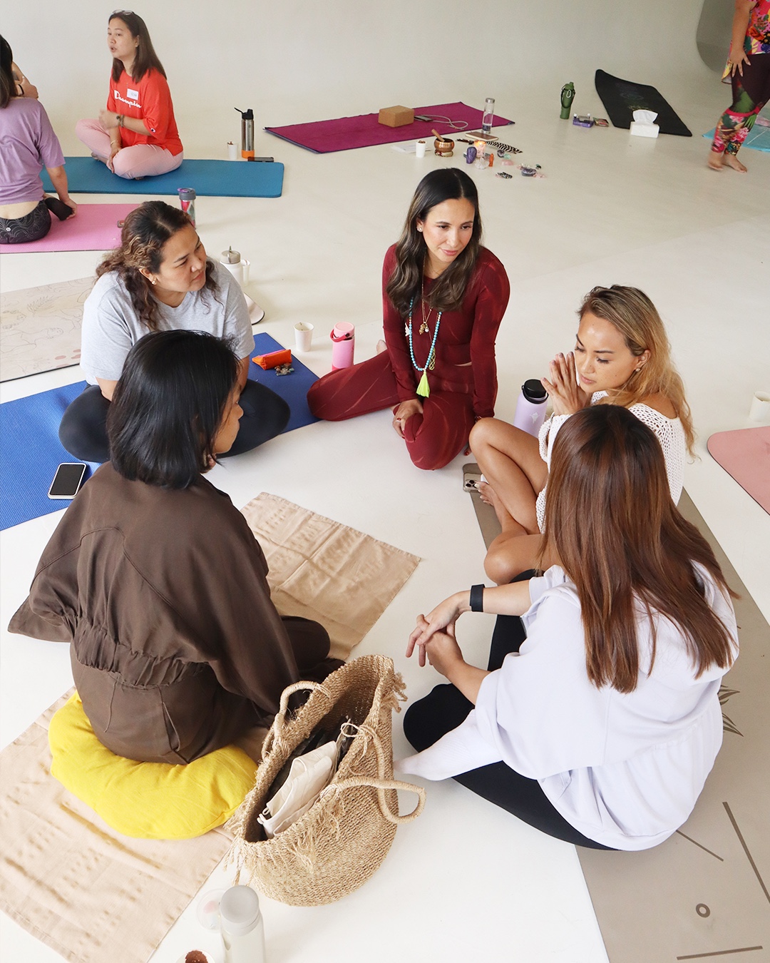 Stephanie Zubiri during the Sacred Body workshop with Kimi Lu