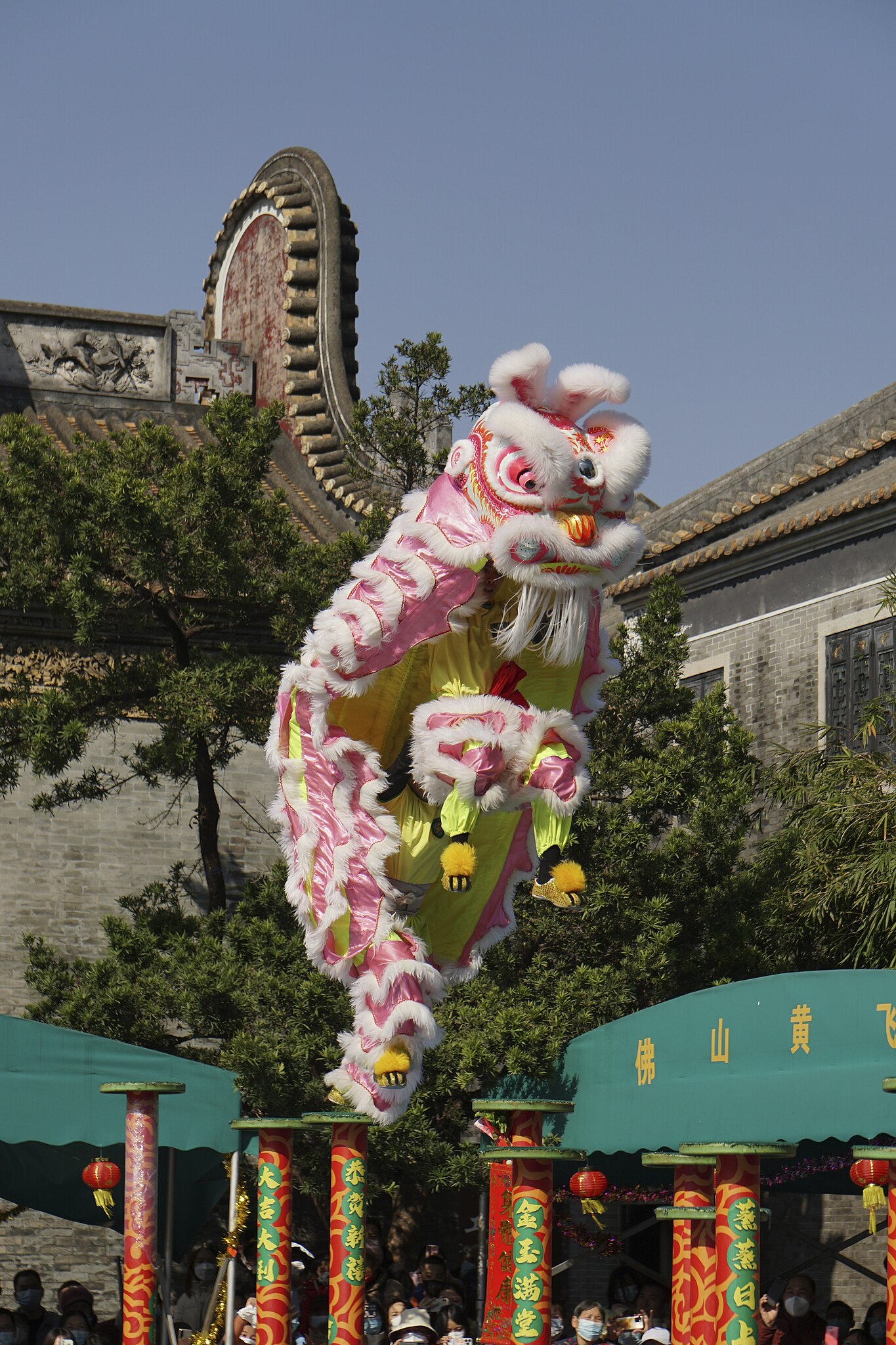 Lion Dance at Foshan Ancestral Temple