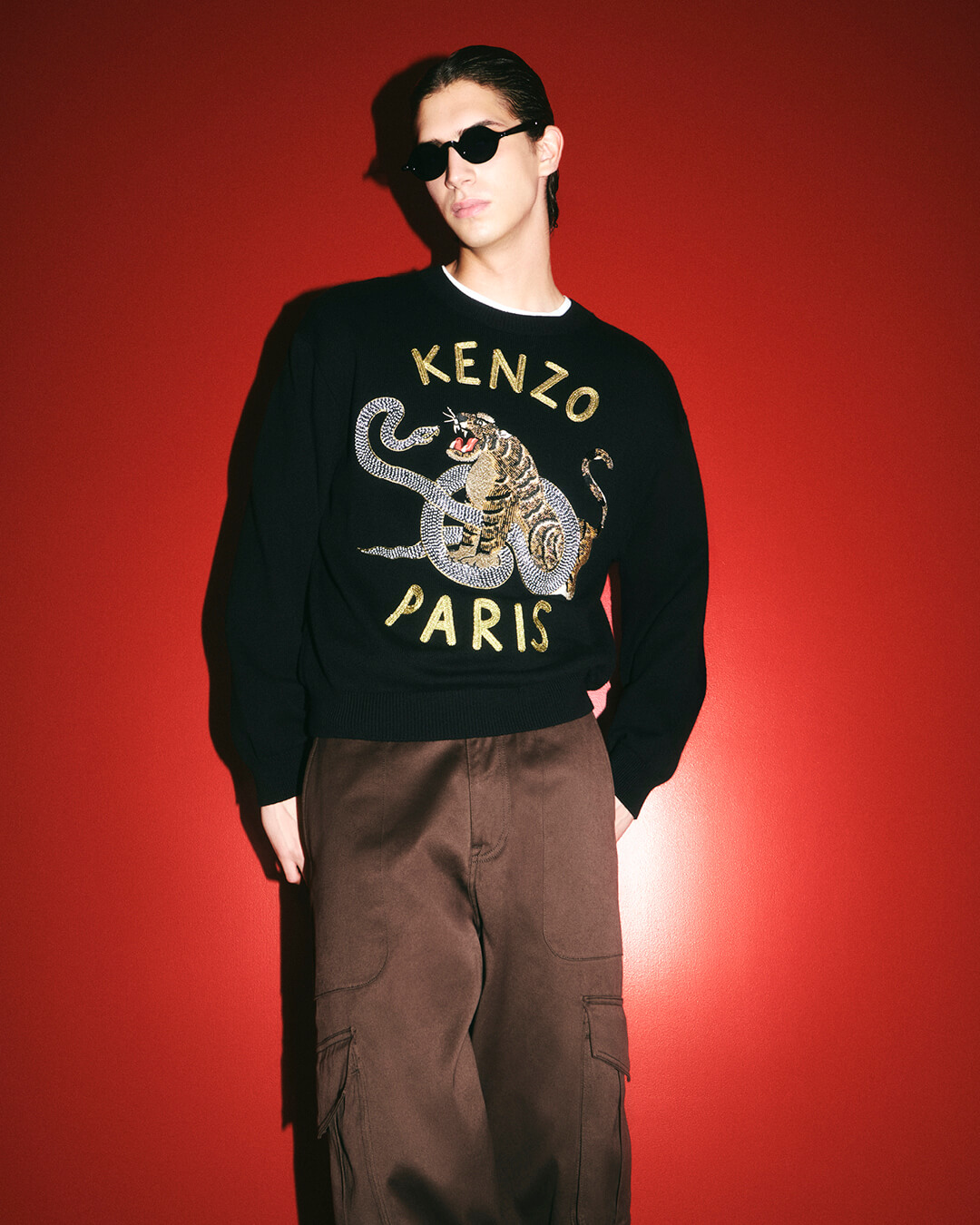 Kenzo Lunar New Year black sweater