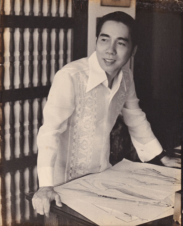 Pitoy Moreno is one of the most influential names in Philippine fashion